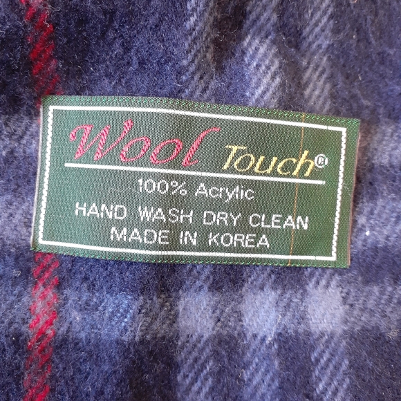 Wool Touch Scarf Wrap Pashmina Made In Korea - Picture 4 of 6